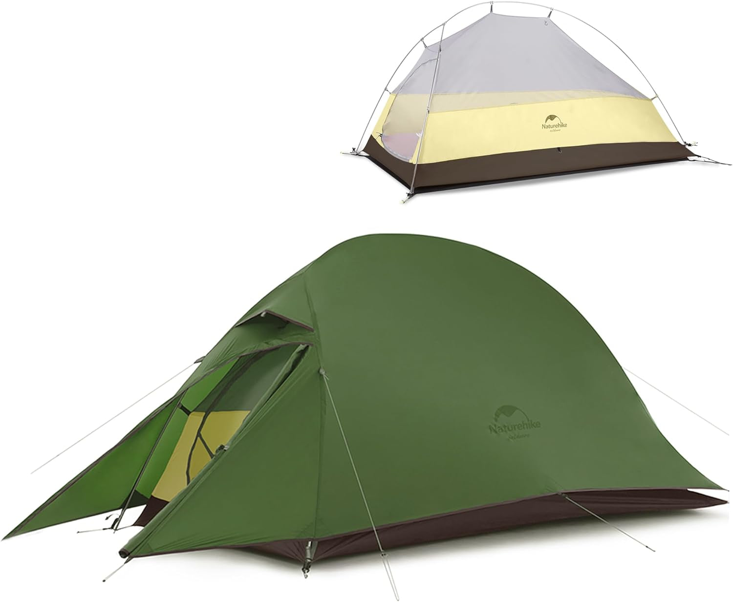 Cloud up 1 Person Backpacking Tent Lightweight Camping Hiking Dome Tent for 1 Man