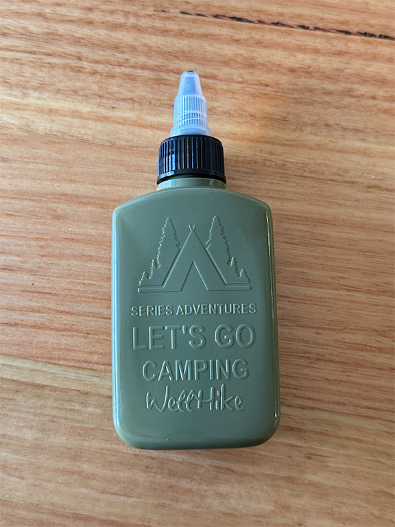 Camping Oil or Condement Squeeze Bottle With Nozzle (100ml)